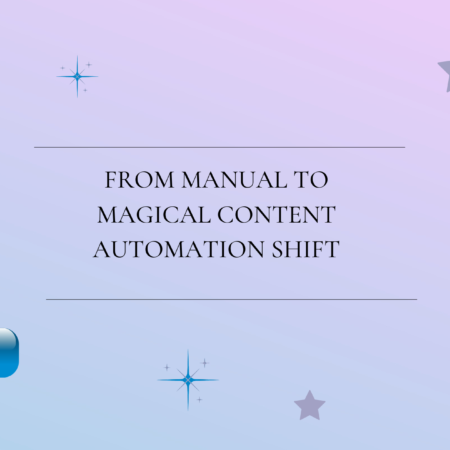 ​​From Manual to Magical Content Automation Shift
