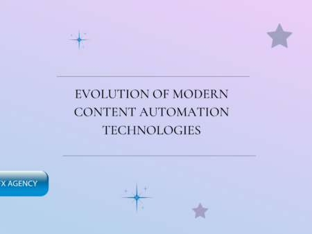 Evolution of Modern Content Automation Technologies